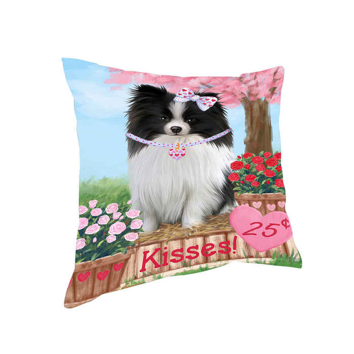 Rosie 25 Cent Kisses Pomeranian Dog Pillow PIL78240