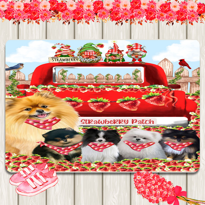 Pomeranian Area Rug and Runner: Explore a Variety of Custom Designs, Personalized, Floor Carpet Indoor Rugs for Home and Living Room, Gift for Pet and Dog Lovers