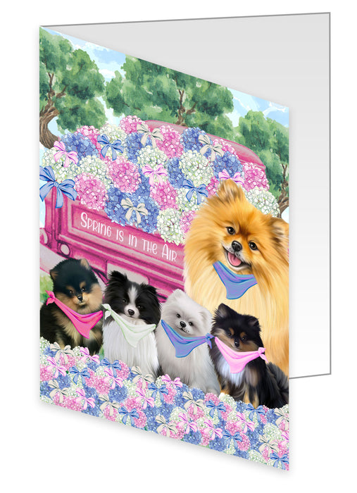 Pomeranian Greeting Cards & Note Cards with Envelopes: Explore a Variety of Designs, Custom, Invitation Card Multi Pack, Personalized, Gift for Pet and Dog Lovers
