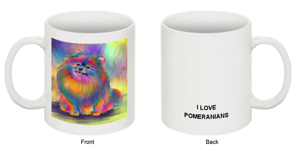 Paradise Wave Pomeranian Dog Coffee Mug MUG52123