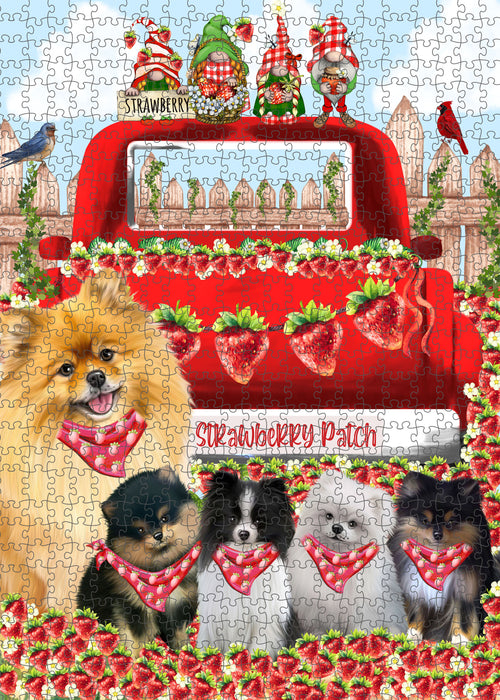 Pomeranian Jigsaw Puzzle: Interlocking Puzzles Games for Adult, Explore a Variety of Custom Designs, Personalized, Pet and Dog Lovers Gift