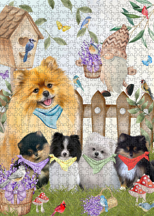 Pomeranian Jigsaw Puzzle, Interlocking Puzzles Games for Adult, Explore a Variety of Designs, Personalized, Custom, Gift for Pet and Dog Lovers