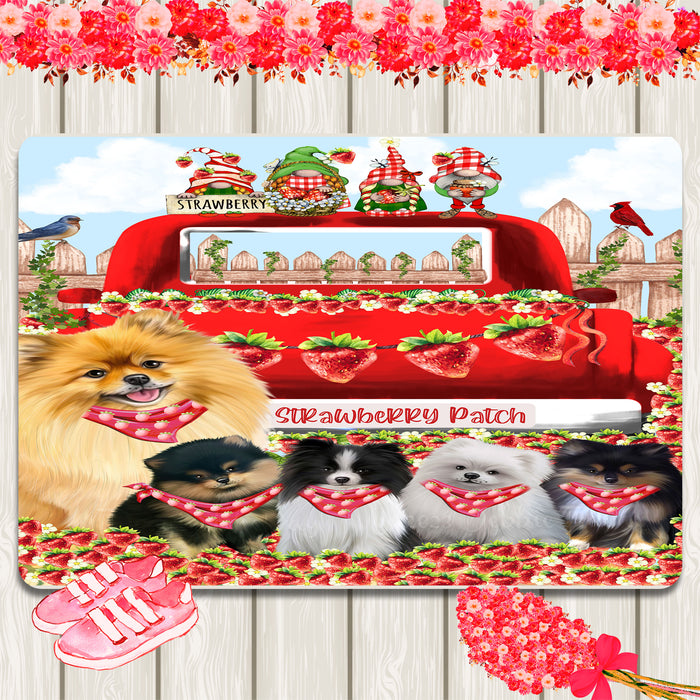 Pomeranian Area Rug and Runner: Explore a Variety of Designs, Personalized, Custom, Halloween Indoor Floor Carpet Rugs for Home and Living Room, Pet Gift for Dog Lovers