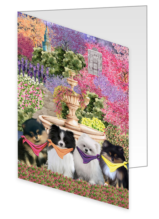 Pomeranian Greeting Cards & Note Cards, Explore a Variety of Personalized Designs, Custom, Invitation Card with Envelopes, Dog and Pet Lovers Gift