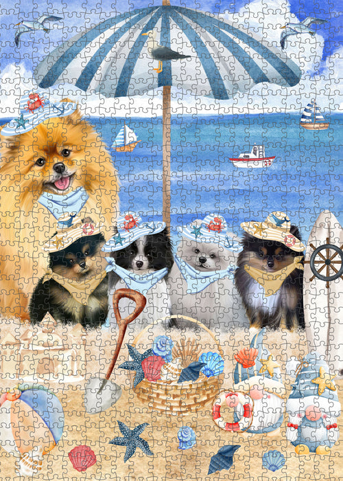 Pomeranian Jigsaw Puzzle, Interlocking Puzzles Games for Adult, Explore a Variety of Designs, Personalized, Custom, Gift for Pet and Dog Lovers