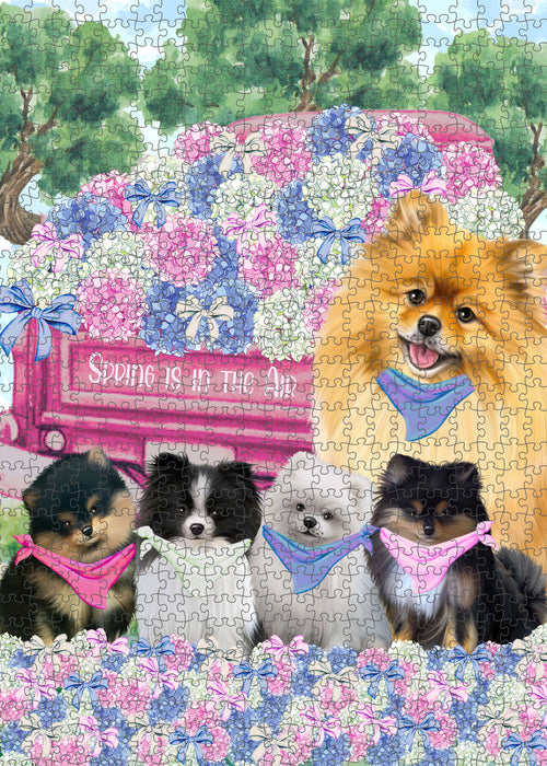 Pomeranian Jigsaw Puzzle for Adult, Interlocking Puzzles Games, Personalized, Explore a Variety of Designs, Custom, Dog Gift for Pet Lovers