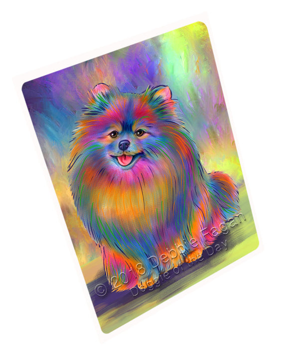 Paradise Wave Pomeranian Dog Magnet MAG75312 (Small 5.5" x 4.25")