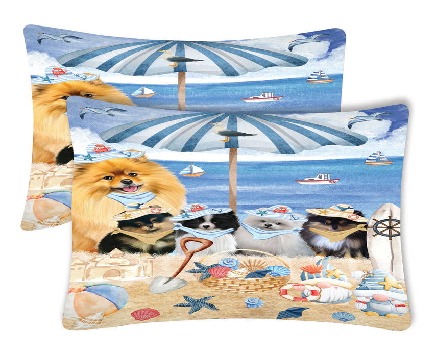 Pomeranian Pillow Case, Standard Pillowcases Set of 2, Explore a Variety of Designs, Custom, Personalized, Pet & Dog Lovers Gifts