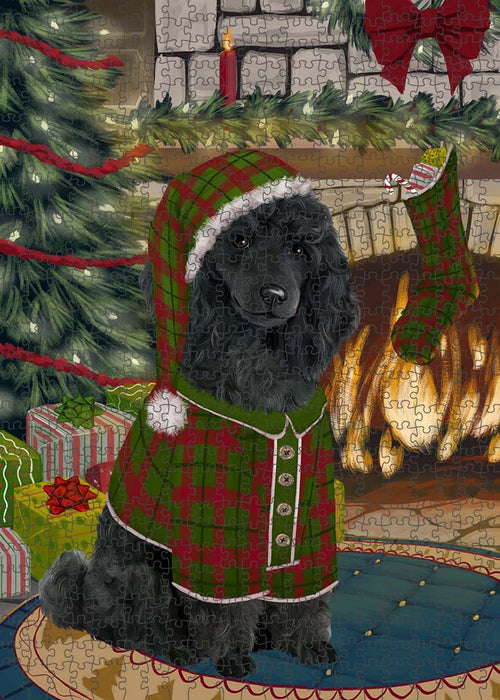 The Stocking was Hung Poodle Dog Puzzle  PUZL90468