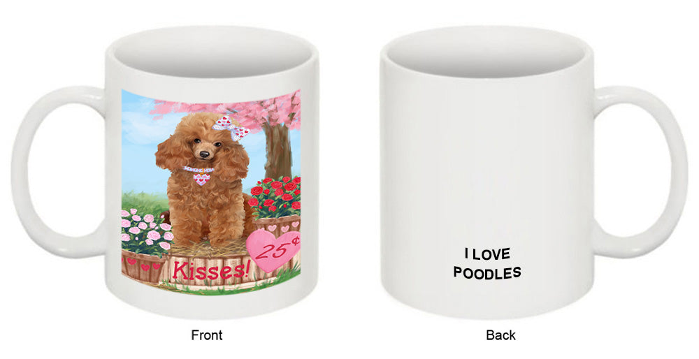 Rosie 25 Cent Kisses Poodle Dog Coffee Mug MUG51389
