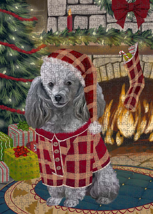 The Stocking was Hung Poodle Dog Puzzle  PUZL90472