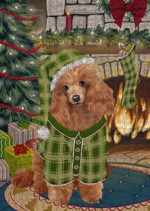 The Stocking was Hung Poodle Dog Puzzle  PUZL90476