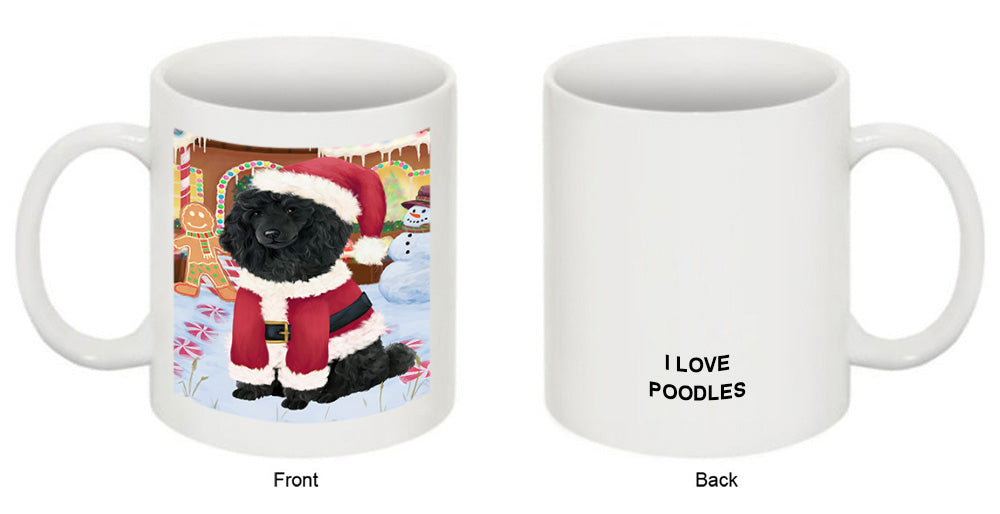 Christmas Gingerbread House Candyfest Poodle Dog Coffee Mug MUG51882
