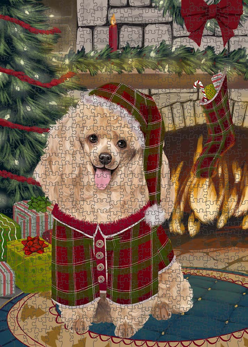 The Stocking was Hung Poodle Dog Puzzle  PUZL90480