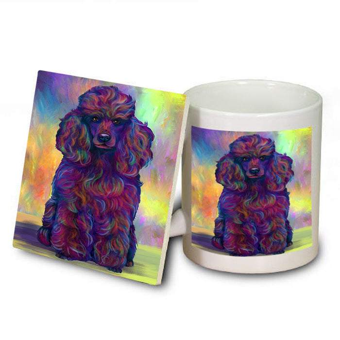 Paradise Wave Poodle Dog Mug and Coaster Set MUC56069