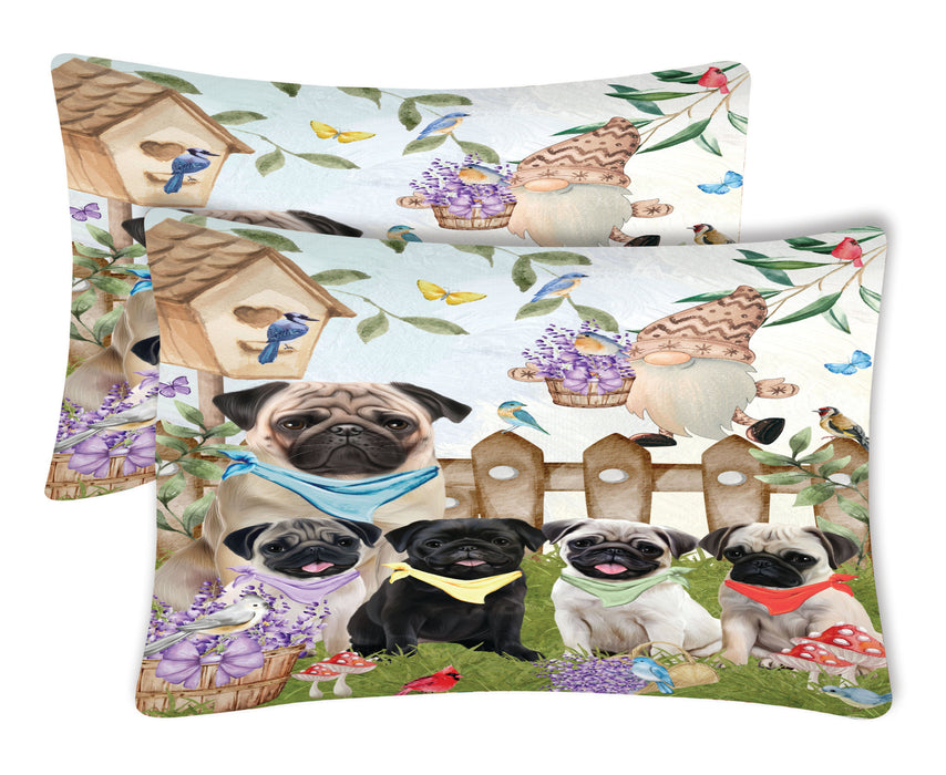 Pug Pillow Case: Explore a Variety of Custom Designs, Personalized, Soft and Cozy Pillowcases Set of 2, Gift for Pet and Dog Lovers