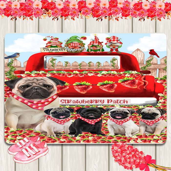 Pug Area Rug and Runner: Explore a Variety of Personalized Designs, Custom, Indoor Rugs Floor Carpet for Living Room and Home, Pet Gift for Dog Lovers