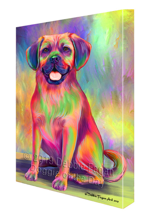 Paradise Wave Puggle Dog Canvas Print Wall Art Décor CVS145277