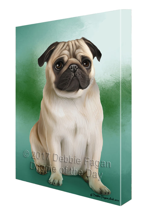 Pug Dog Canvas Wall Art CVS51393