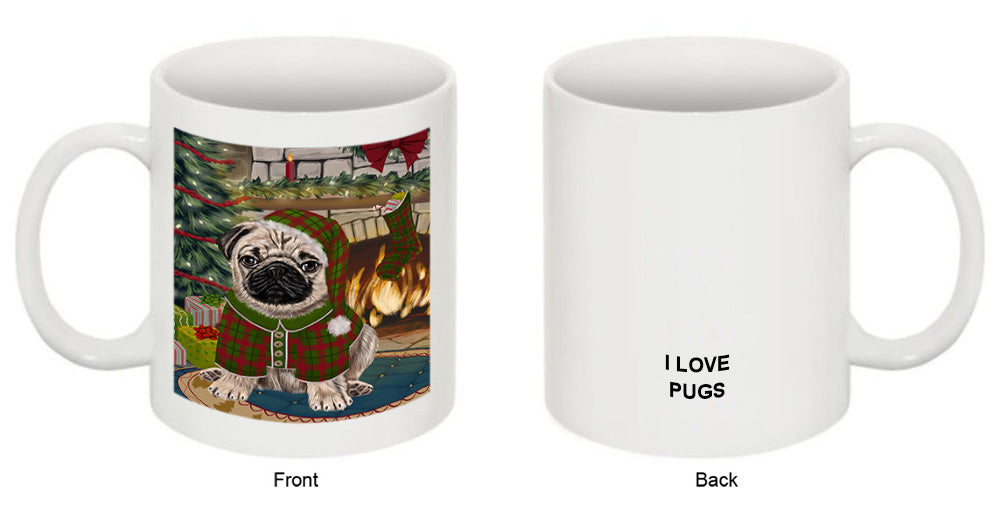 The Stocking was Hung Pug Dog Coffee Mug MUG50968