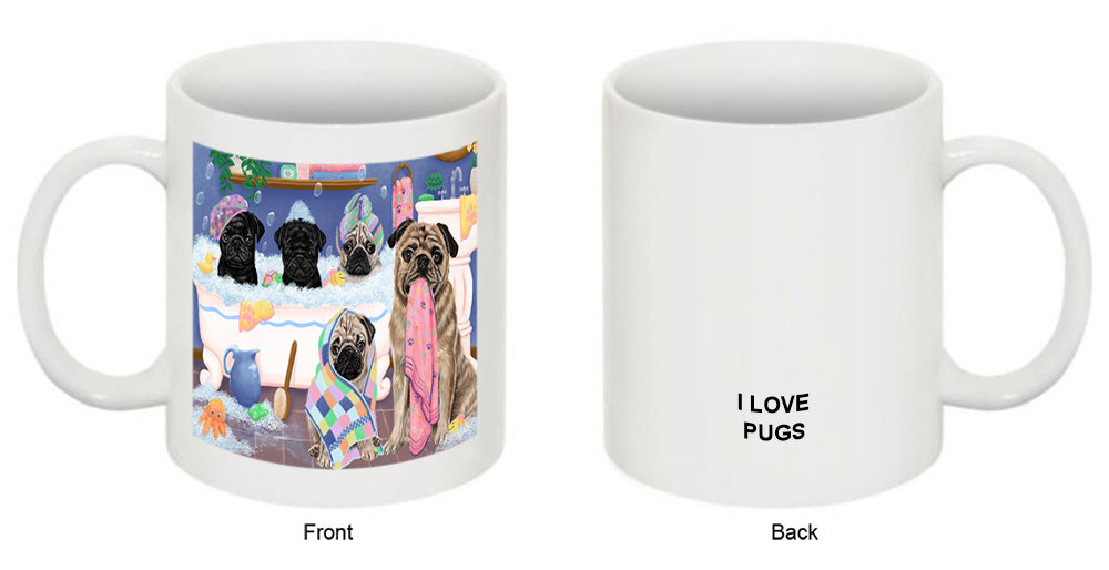 Rub A Dub Dogs In A Tub Pugs Dog Coffee Mug MUG52209