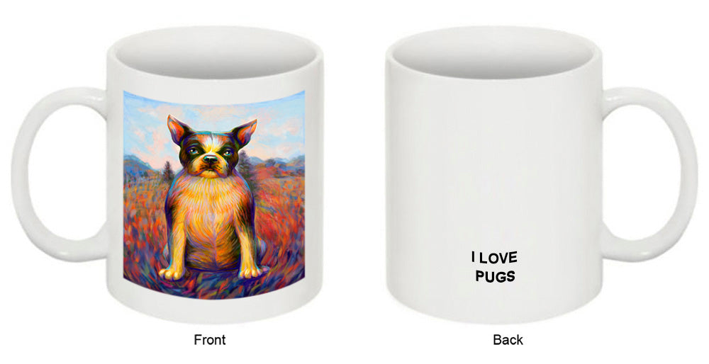 Mystic Blaze Pug Dog Coffee Mug MUG48984