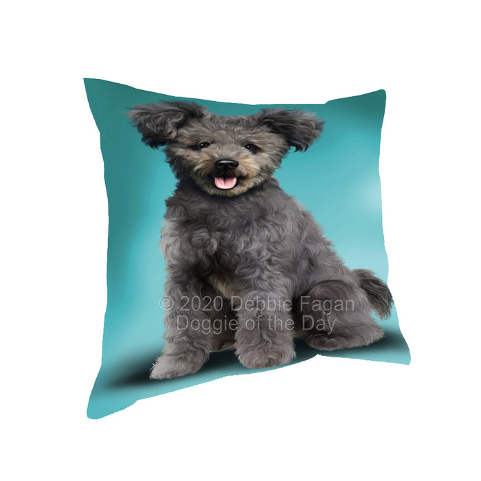 Pumi Dog Pillow with Top Quality High-Resolution Images - Ultra Soft Pet Pillows for Sleeping - Reversible & Comfort - Ideal Gift for Dog Lover - Cushion for Sofa Couch Bed - 100% Polyester