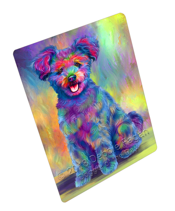 Paradise Wave Pumi Dog Cutting Board - For Kitchen - Scratch & Stain Resistant - Designed To Stay In Place - Easy To Clean By Hand - Perfect for Chopping Meats, Vegetables