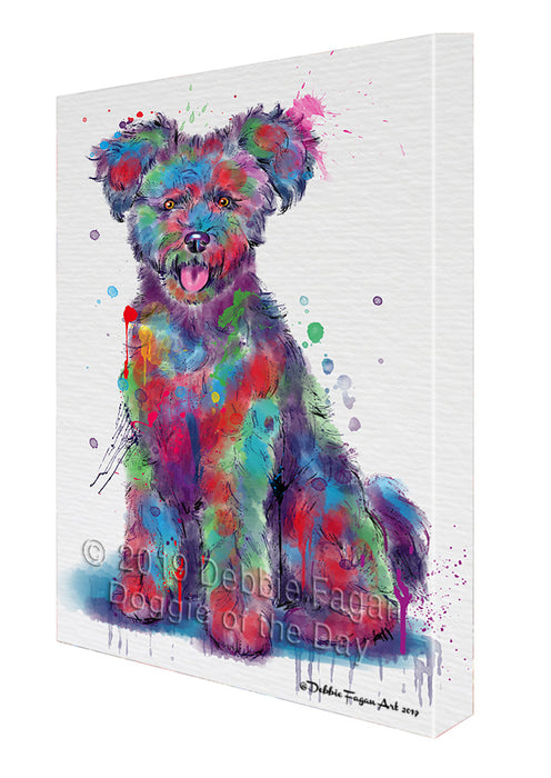 Watercolor Pumi Dog Canvas Print Wall Art Décor CVS145664