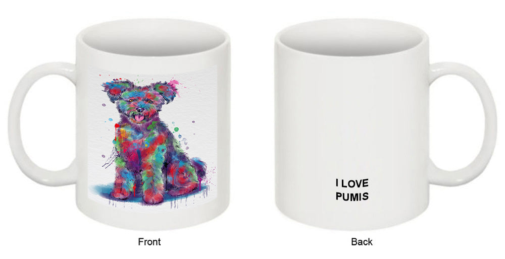 Watercolor Pumi Dog Coffee Mug MUG52960
