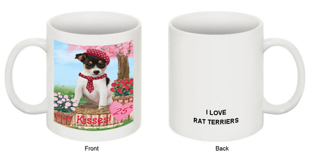 Rosie 25 Cent Kisses Rat Terrier Dog Coffee Mug MUG51397