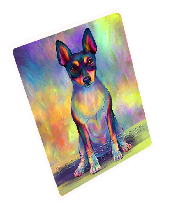 Paradise Wave Rat Terrier Dog Cutting Board C75318