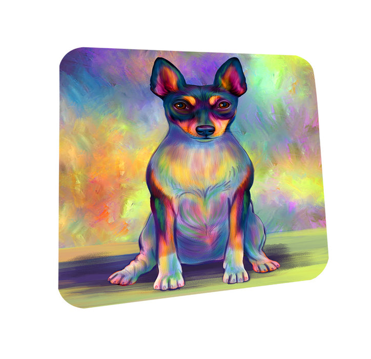 Paradise Wave Rat Terrier Dog Coasters Set of 4 CST56685