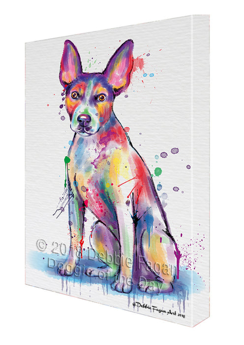 Watercolor Rottweiler Dog Canvas Print Wall Art Décor CVS136313