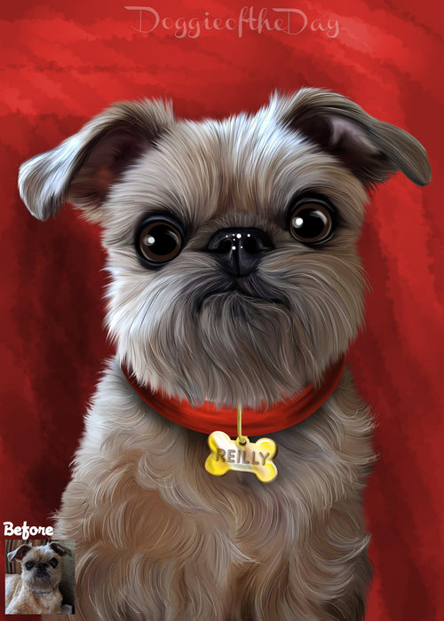 Digital Painting PERSONALIZED Caricature PET PORTRAIT! Custom Pet Dog or Cat Art