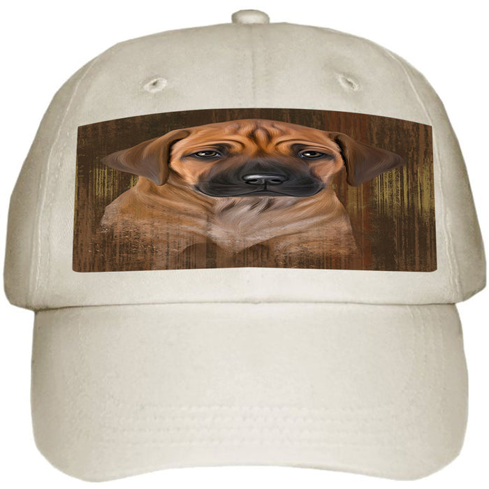 Rustic Rhodesian Ridgeback Dog Ball Hat Cap HAT55134