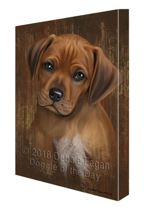 Rustic Rhodesian Ridgeback Dog Canvas Print Wall Art Décor CVS70442