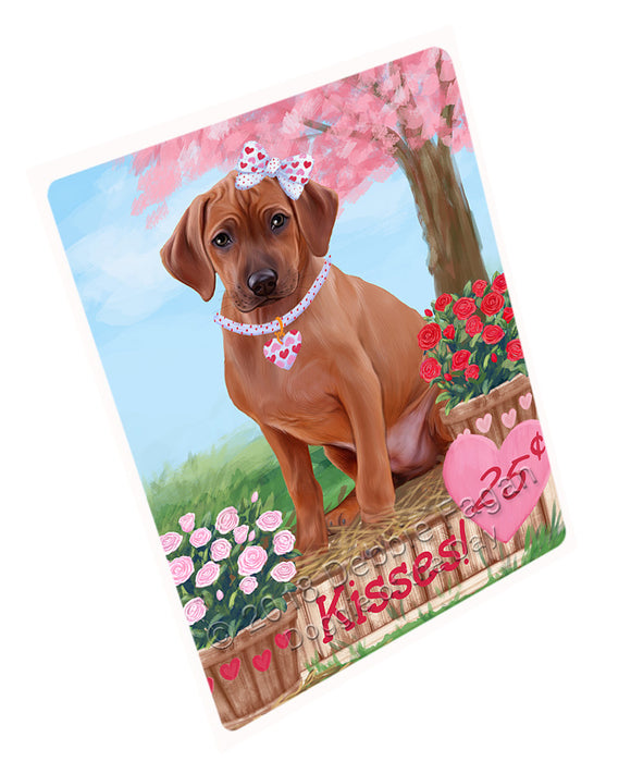Rosie 25 Cent Kisses Rhodesian Ridgeback Dog Cutting Board C73140