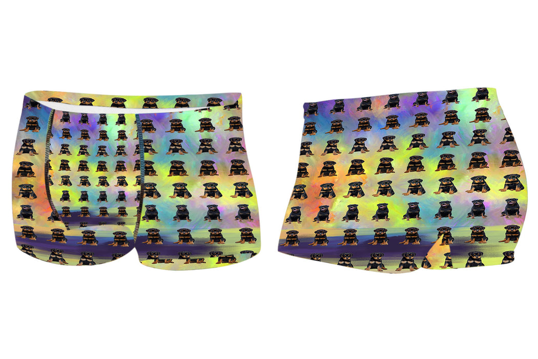 Paradise Wave Rottweiler DogsMen's All Over Print Boxer Briefs