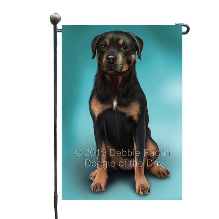 Rottweiler Dog Garden Flag GFLG65543