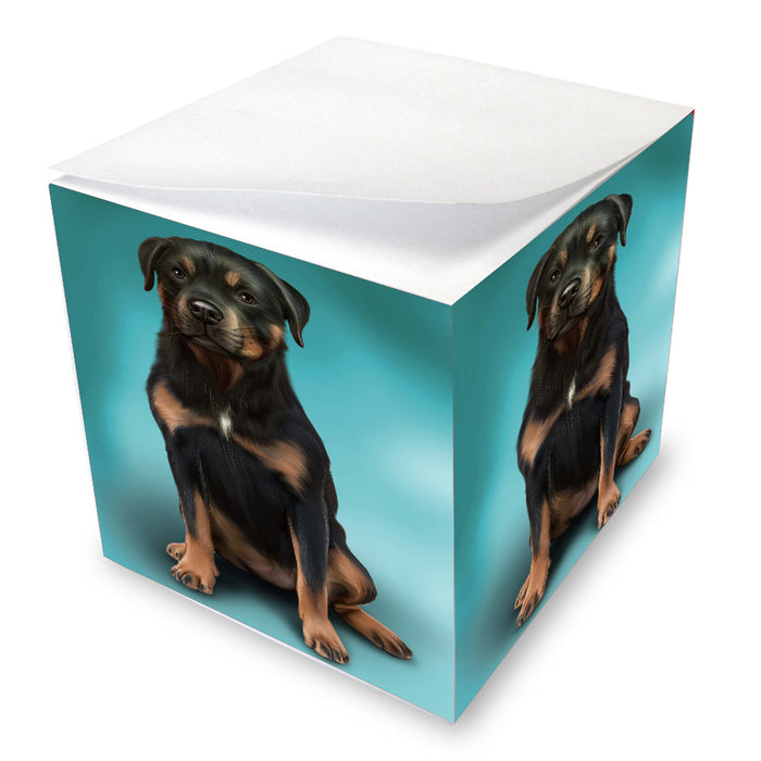 Rottweiler Dog Note Cube NOC-DOTD-A57775