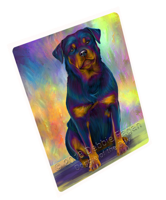 Paradise Wave Rottweiler Dog Magnet MAG73371 (Small 5.5" x 4.25")