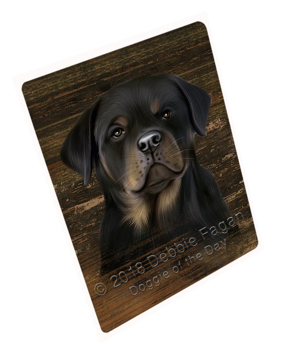 Rustic Rottweiler Dog Cutting Board C55815