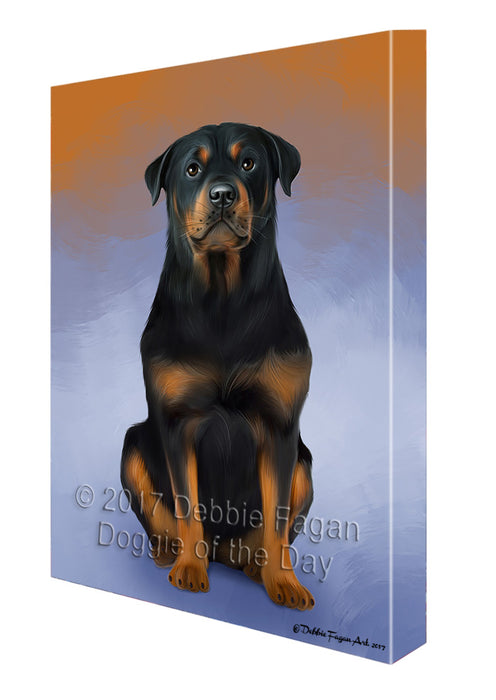 Rottweiler Dog Canvas Wall Art CVS51429