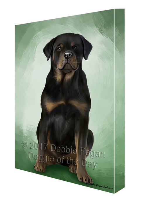 Rottweiler Dog Canvas Wall Art CVS51438