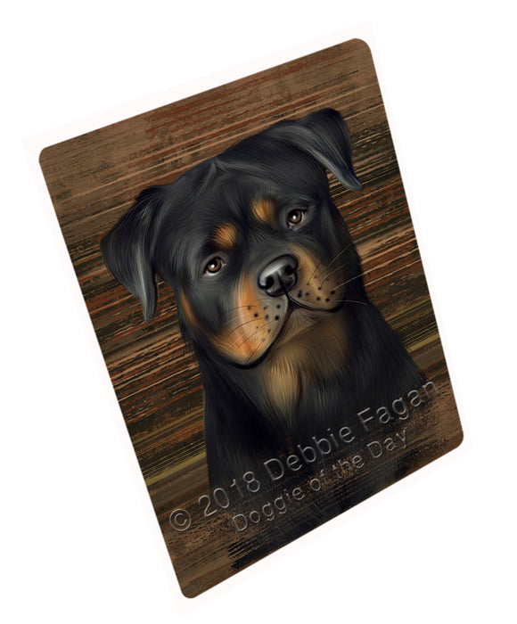 Rustic Rottweiler Dog Cutting Board C55821