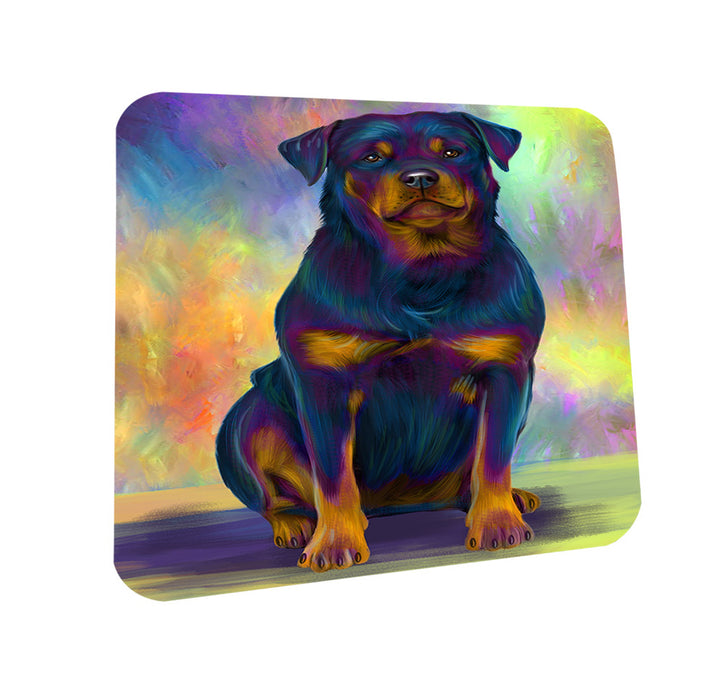 Paradise Wave Rottweiler Dog Coasters Set of 4 CST56036