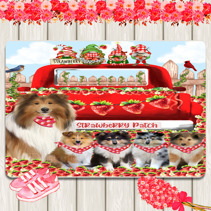 Rough Collie Area Rug and Runner: Explore a Variety of Personalized Designs, Custom, Indoor Rugs Floor Carpet for Living Room and Home, Pet Gift for Dog Lovers