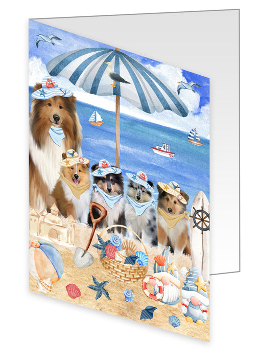 Rough Collie Greeting Cards & Note Cards: Explore a Variety of Designs, Custom, Personalized, Invitation Card with Envelopes, Gift for Dog and Pet Lovers
