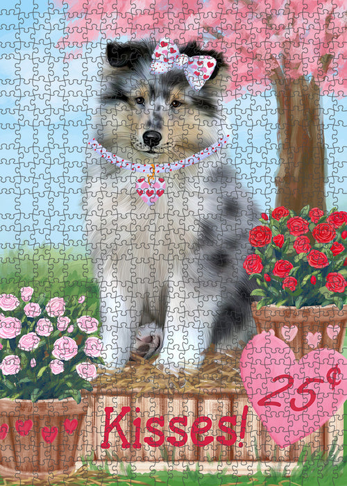 Rosie 25 Cent Kisses Rough Collie Dog Puzzle  PUZL92232